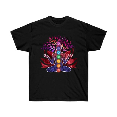 Chakra Spiritual Body System Yoga T-Shirt