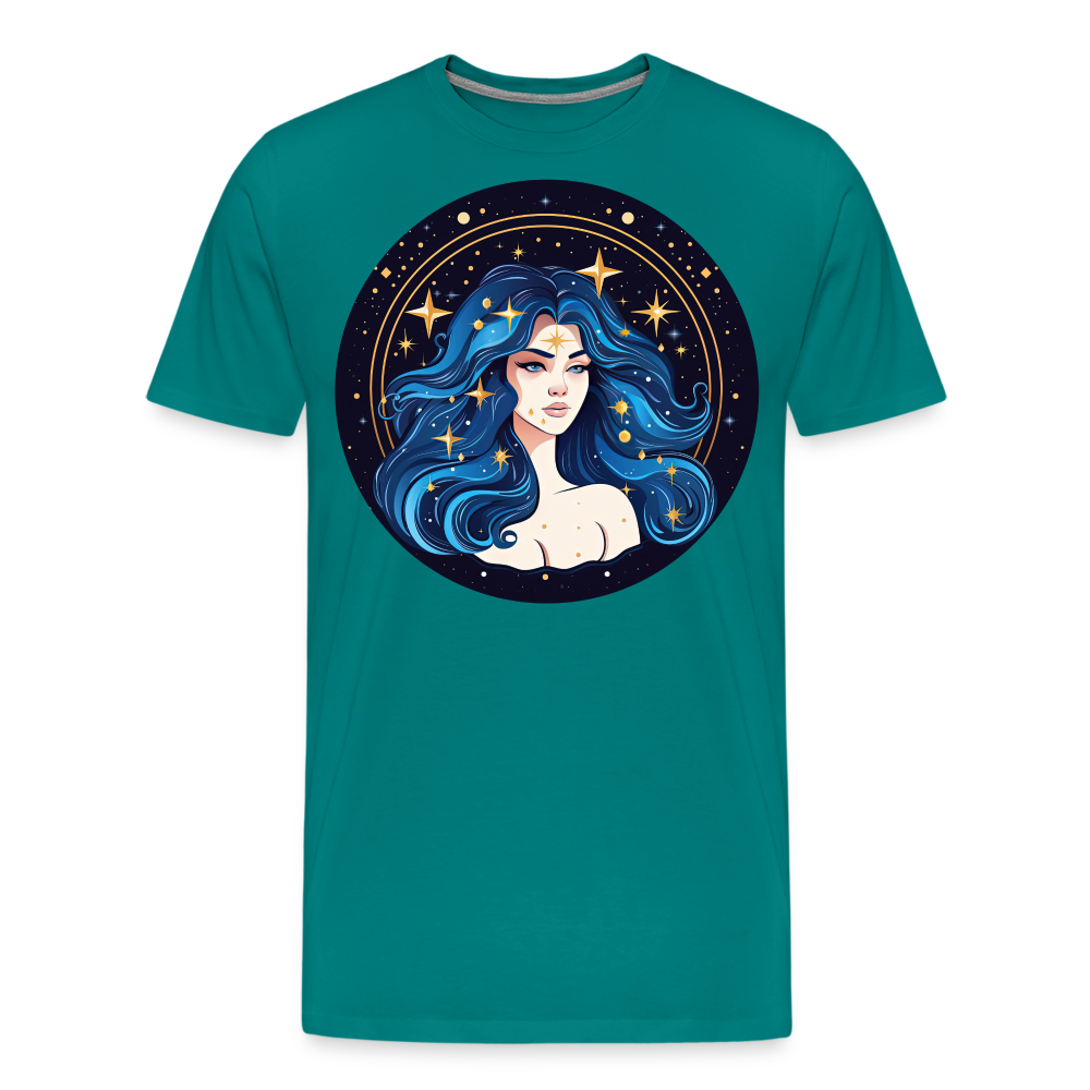 Men's Magic Virgo Premium T-Shirt - teal