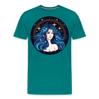 Thumbnail for Men's Magic Virgo Premium T-Shirt - teal