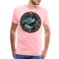 Thumbnail for Men's Mythical Scorpio Premium T-Shirt - pink