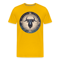 Thumbnail for Men's Mythical Taurus Premium T-Shirt - sun yellow