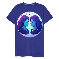 Thumbnail for Men's Magic Gemini Premium T-Shirt - royal blue