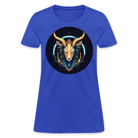 Thumbnail for Women's Mystic Capricorn T-Shirt - royal blue