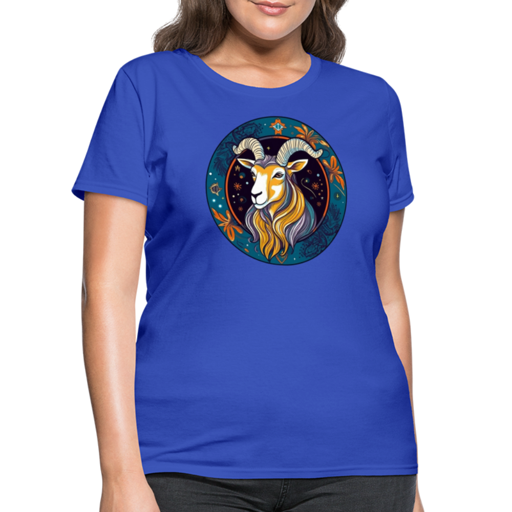 Women's Mythical Capricorn T-Shirt - royal blue