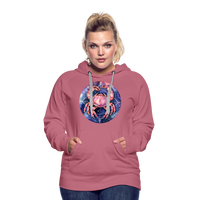 Thumbnail for Women’s Mythical Cancer Premium Hoodie - mauve