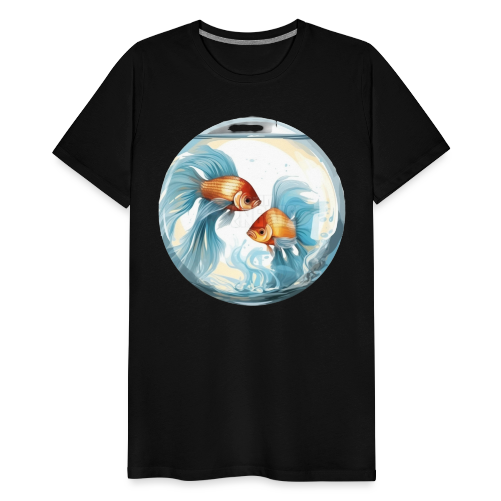 Men's Mythical Pisces Premium T-Shirt - black