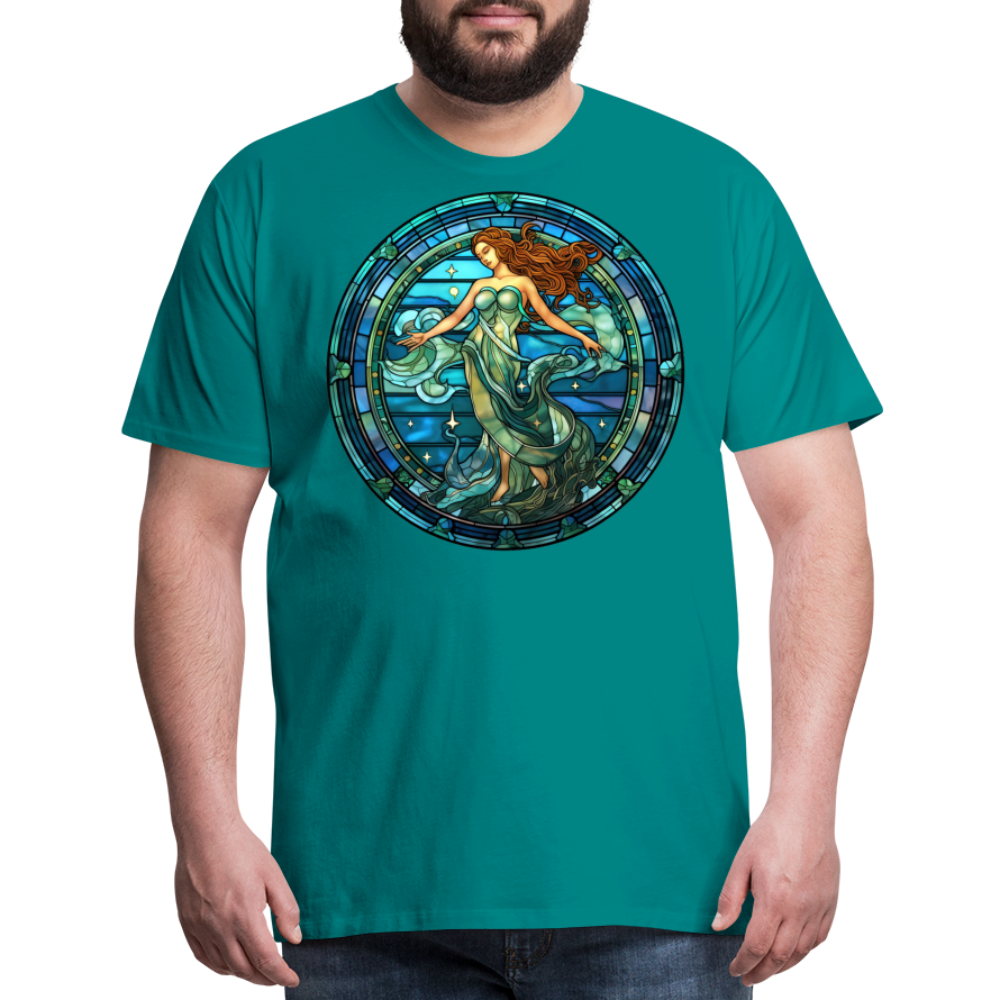 Men's Mosaic Aquarius Premium T-Shirt - teal