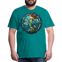 Thumbnail for Men's Mosaic Aquarius Premium T-Shirt - teal