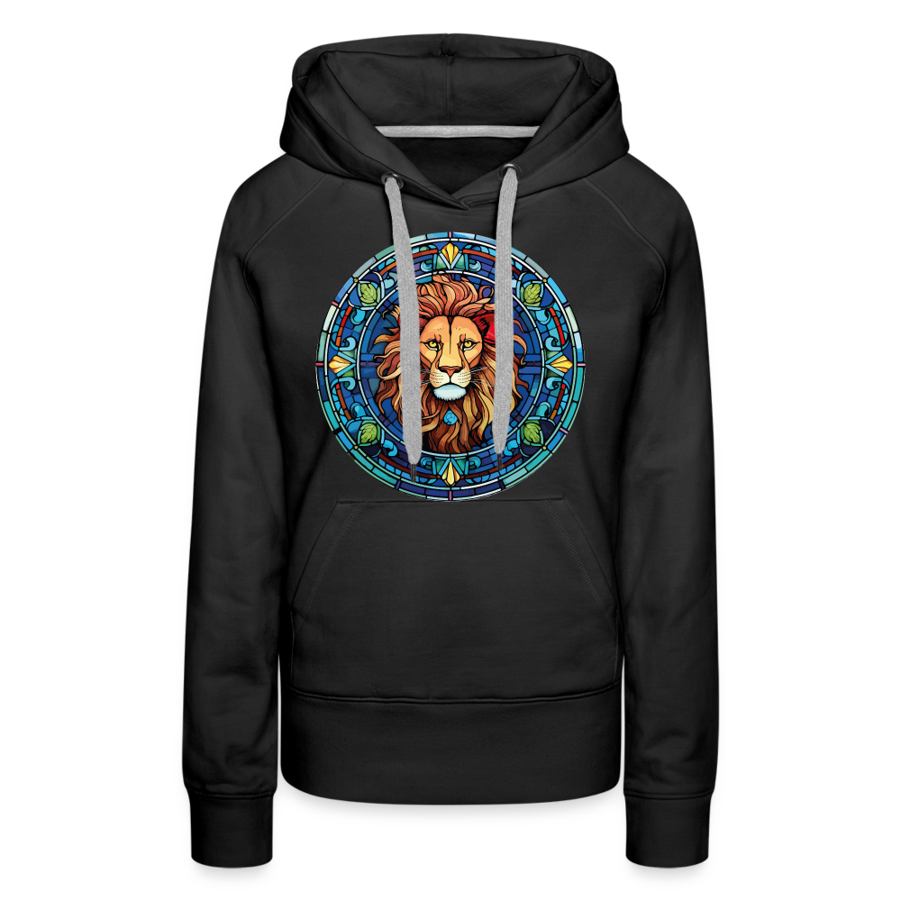 Women’s Mosaic Leo Premium Hoodie - black