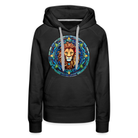 Thumbnail for Women’s Mosaic Leo Premium Hoodie - black