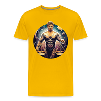 Thumbnail for Men's Mythical Libra Premium T-Shirt - sun yellow