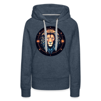 Thumbnail for Women’s Magic Leo Premium Hoodie - heather denim