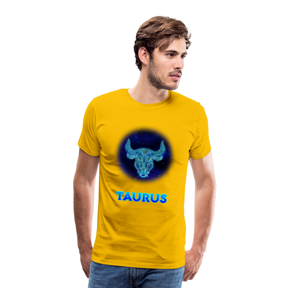 Men's Taurus Premium T-Shirt - sun yellow