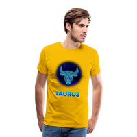 Thumbnail for Men's Taurus Premium T-Shirt - sun yellow