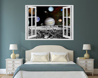 Thumbnail for 3D Window Wall Decals - Removable Vinyl Stickers