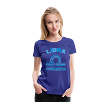 Thumbnail for Women's Power Words Libra Premium T-Shirt - royal blue