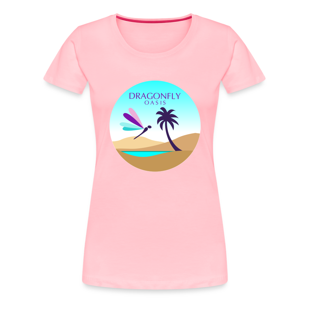 Women's Dragonfly Oasis V.2 Premium T-Shirt - pink