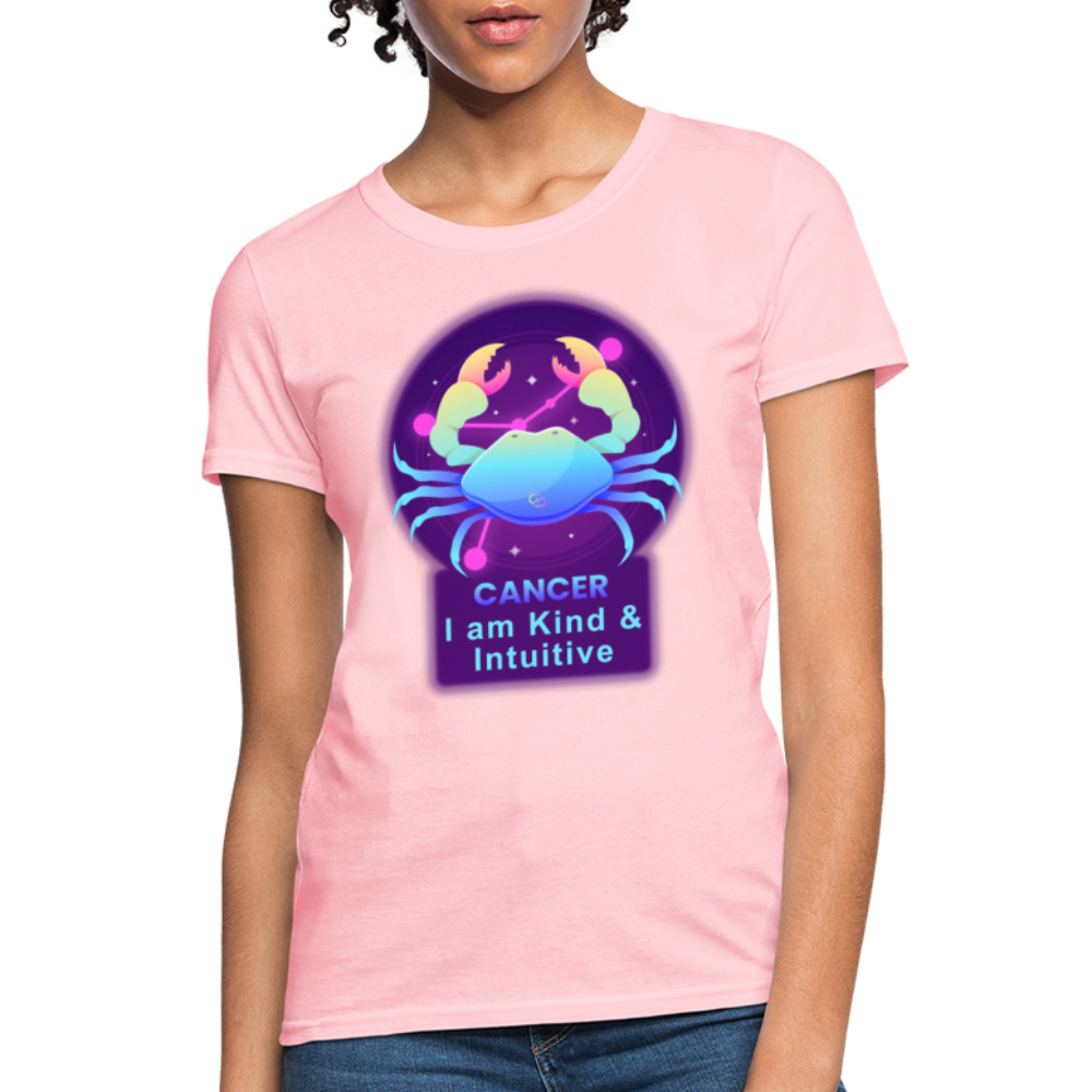 Women's Neon Cancer T-Shirt - pink