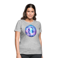 Thumbnail for Women's Classic Pisces T-Shirt - heather gray