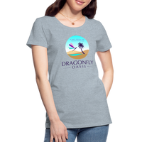 Thumbnail for Women's Dragonfly Oasis V.1 Premium T-Shirt - heather ice blue