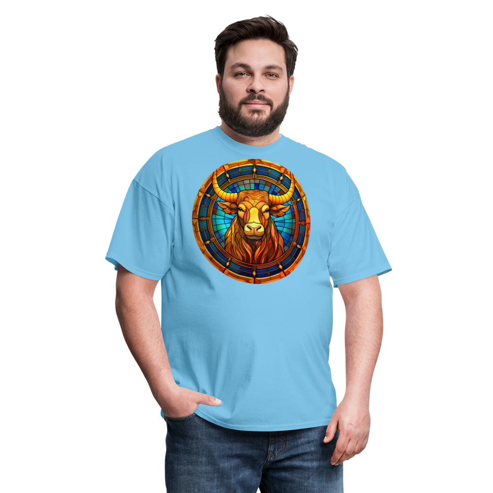 Men's Mosaic Taurus Classic T-Shirt - aquatic blue