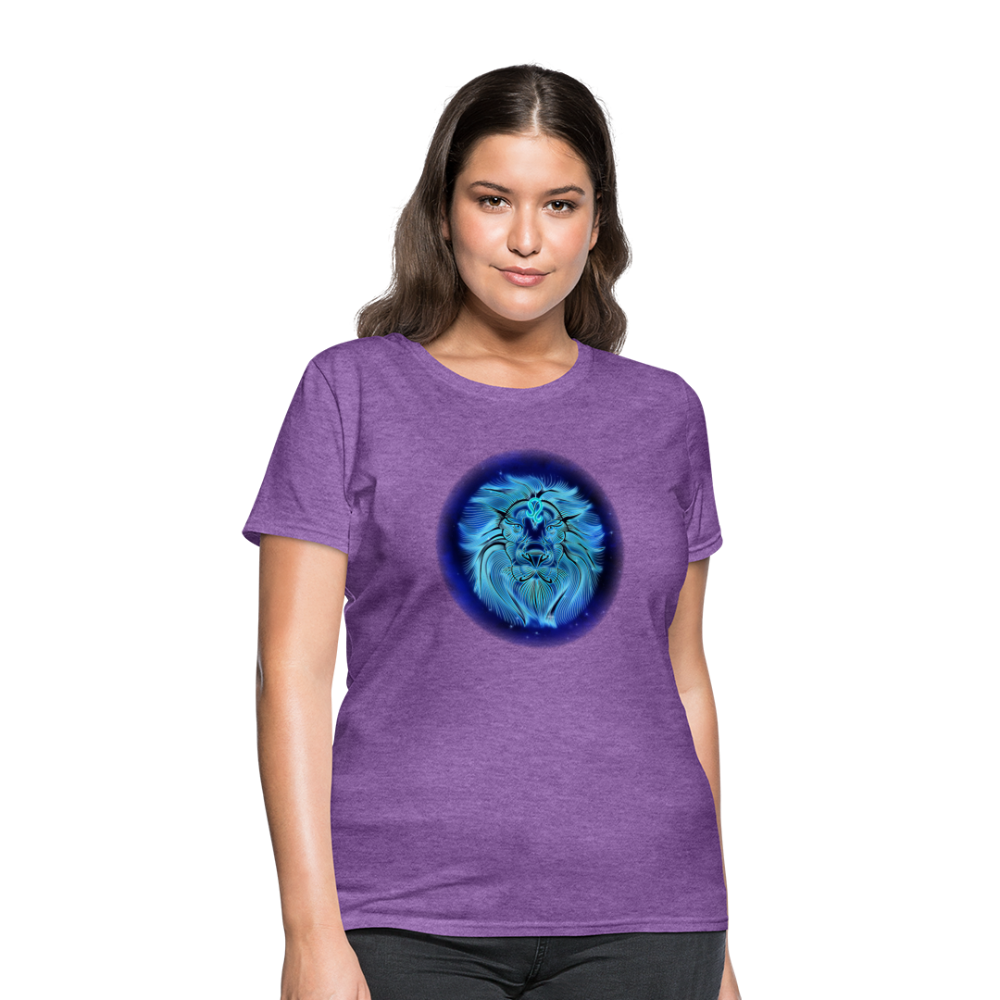 Women's Stellar Leo T-Shirt - purple heather