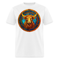 Thumbnail for Men's Mosaic Taurus Classic T-Shirt - white