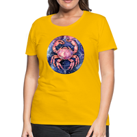 Thumbnail for Women’s Mythical Cancer Premium T-Shirt - sun yellow