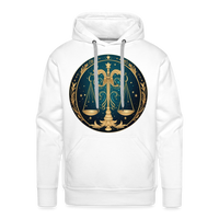 Thumbnail for Men’s Mystic Libra Premium Hoodie - white