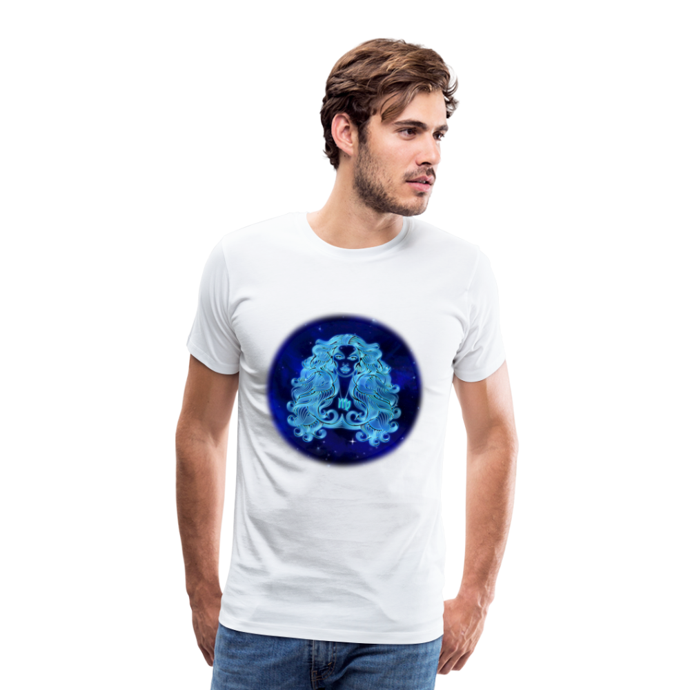 Men's Virgo Premium T-Shirt - white