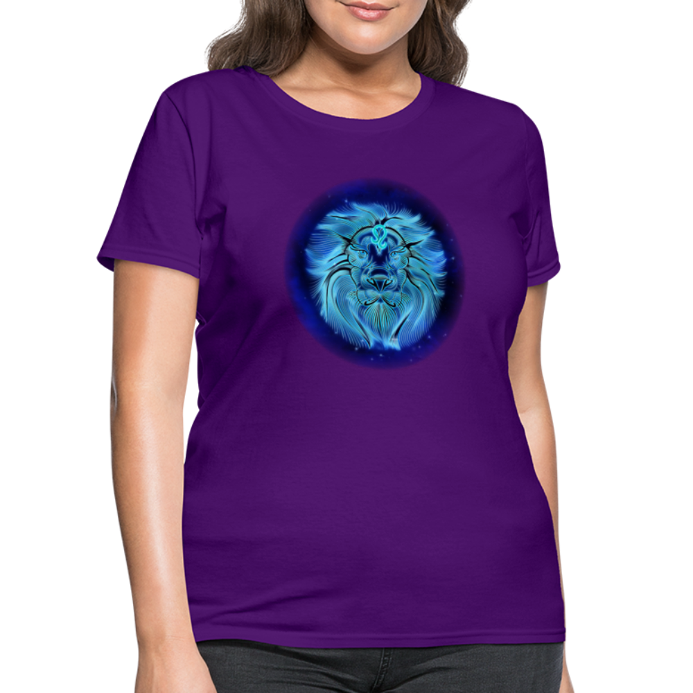 Women's Stellar Leo T-Shirt - purple