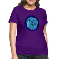 Thumbnail for Women's Stellar Leo T-Shirt - purple