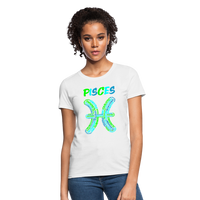 Thumbnail for Women's Power Words Pisces T-Shirt - white