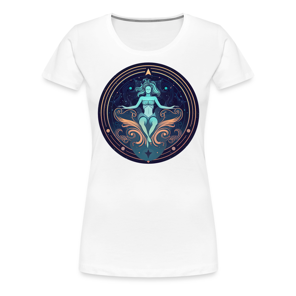 Women’s Mystic Aquarius Premium T-Shirt - white