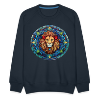 Thumbnail for Men’s Mosaic Leo Premium Sweatshirt - navy