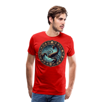 Thumbnail for Men's Mythical Scorpio Premium T-Shirt - red