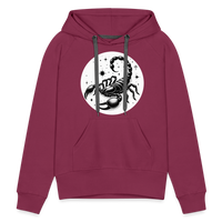 Thumbnail for Women’s Magic Scorpio Premium Hoodie - burgundy