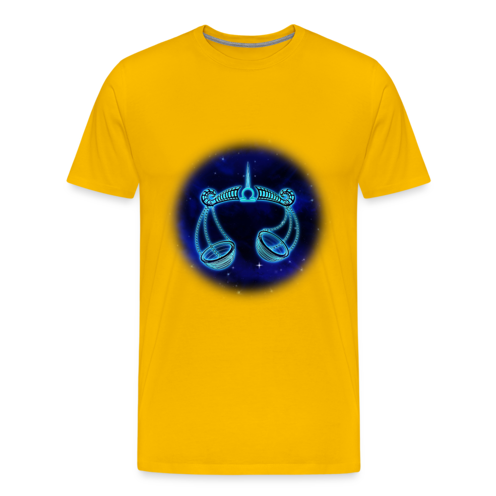 Men's Libra Premium T-Shirt - sun yellow