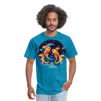 Thumbnail for Men's Magic Pisces Classic T-Shirt - turquoise