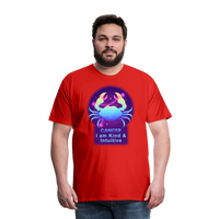 Thumbnail for Men's Neon Cancer Premium T-Shirt - red