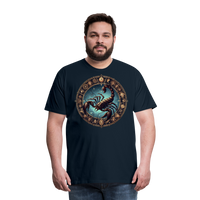 Thumbnail for Men's Mythical Scorpio Premium T-Shirt - deep navy