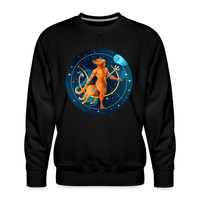 Thumbnail for Men’s Mythical Sagittarius Premium Sweatshirt - black