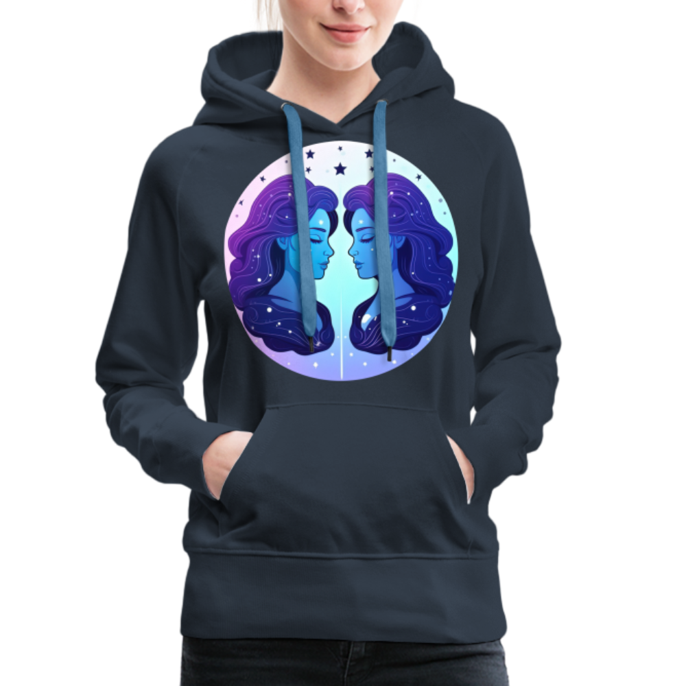 Women’s Magic Gemini Premium Hoodie - navy