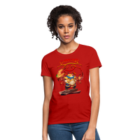 Thumbnail for Women's Astral Cancer T-Shirt - red