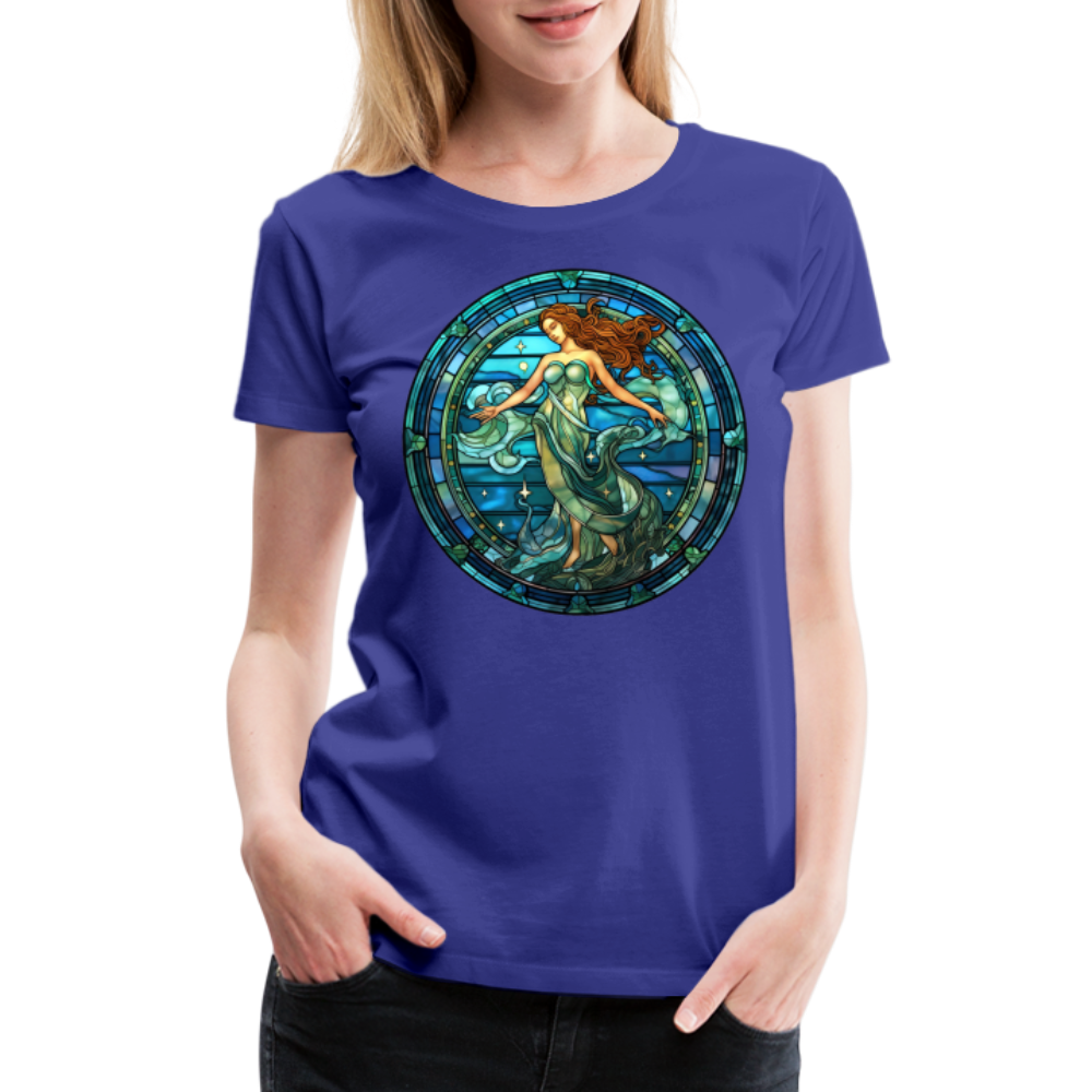 Women’s Mosaic Aquarius Premium T-Shirt - royal blue