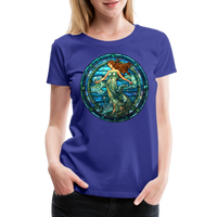 Thumbnail for Women’s Mosaic Aquarius Premium T-Shirt - royal blue