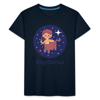 Thumbnail for Kid’s Bluey Sagittarius Premium Organic T-Shirt - deep navy