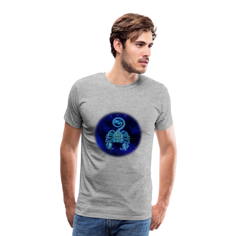 Men's Scorpio Premium T-Shirt - heather gray