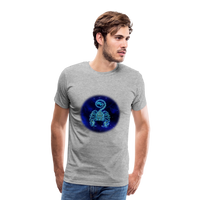 Thumbnail for Men's Scorpio Premium T-Shirt - heather gray