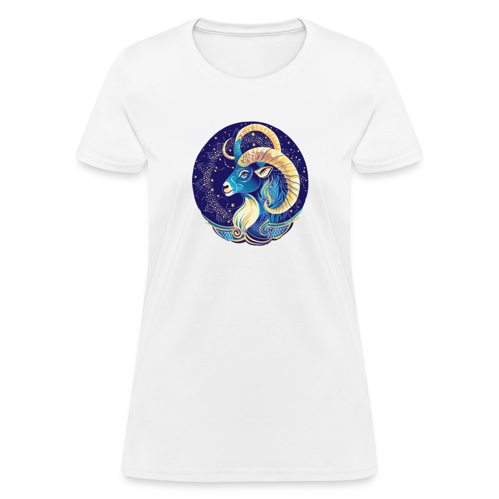 Women's Mythical Capricorn T-Shirt - white